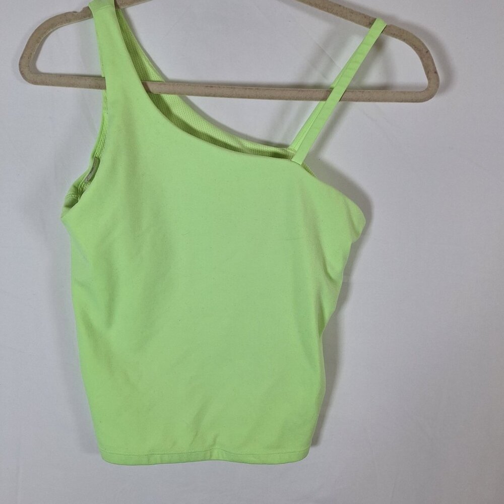 Athleta Girl Yellow Workout Shirt size XXL/16